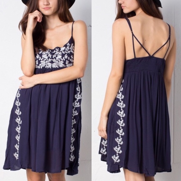 April Spirit Dresses & Skirts - NWT April Spirit Embroidered Bohemian Dress